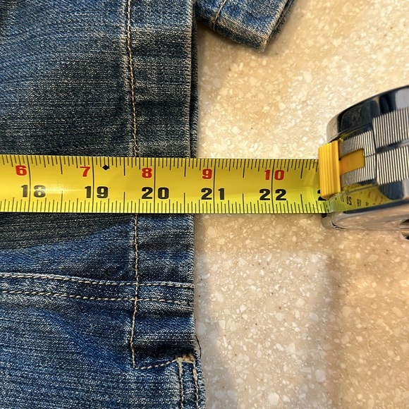 i.e. relaxed Jean Jacket Womens Sz S - Picture 7 of 7